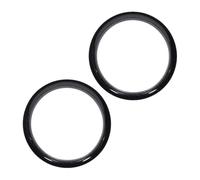 FOLODA ABS Loudspeaker Driver Trim Frame 2in 4in, Black 4 INCHES | Circular Open-Center Structure Frames the Opening Perimeter for a More Complete Visual Finish