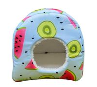 FOLODA Bird Hammock Winter Warm Nest Plush Tent Snuggle To Sleep For Play & Rest For Parrot Hamster Christ Bird Bedding For Nesting