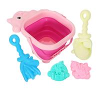 FOLODA Cartoon Themed Foldable Beach Play Set, 5PCS Sand Water, A