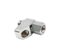 FOLODA Copper Made 1 to 2 Diving Connector for Underwater Breathing Apparatus and Tools Multi Port Diving Adapter