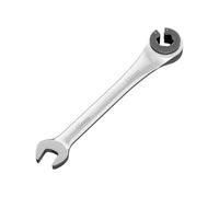 FOLODA Head Ratcheting Wrench Spanner Tool 8-19mm 72 Teeth Design for Tight Space and High Torques Applications Maintenance Long Existence Handle Spanner