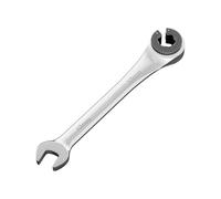 FOLODA Head Ratcheting Wrench Spanner Tool 8-19mm 72 Teeth Design for Tight Space and High Torques Applications Maintenance Long Existence Handle Spanner