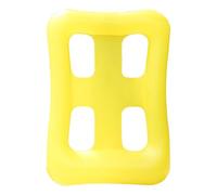 FOLODA Inflatable Pool Float Mat Airbed, Floating Chair, Yellow