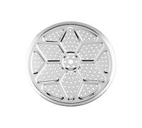 FOLODA Kitchen Steamed Buns Steaming Sheet 24/26/28/32/34/36cm Multi-specification Steaming Grid Restaurant Cooking Slices Round Pot Tray Stand