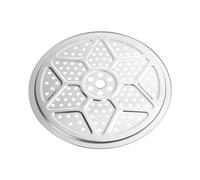 FOLODA Kitchen Steamed Buns Steaming Sheet 24/26/28/32/34/36cm Multi-specification Steaming Grid Restaurant Cooking Slices Round Pot Tray Stand
