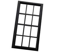 FOLODA Miniature Model Window 1/12 Scale Realistic Frames for Dollhouses Displays and Architectural Projects Creative Miniature Scene Supplies
