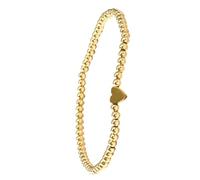 FOLODA Mixed Beads Gold Charm Crosses Fashionable Accessory for Coastal Adventures Beach Jewelry