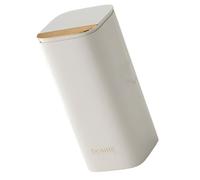 FOLODA Modern Rising Makeup Brush Case for Bathroom, White