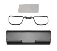 FOLODA Optical Insert Frame for RayNeo AR Glasses | Empty Clip-in Lens Adapter Set with Storage Case, Care Cloth, Matte Black for Viewing and Desk Use