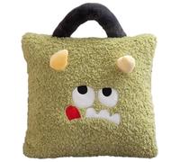 FOLODA Plushie Cushion Lovely Christmas Figures Snowman Tree Reindeer Santa Cushion Storage Bag For Nursery And Living Room Christmas Pillow
