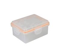 FOLODA Secure Storage Solution for 4 FZ100 Batteries Reinforced ABS Construction Visible Capacity Check Shockproof ABS Battery Case