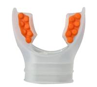 FOLODA Silicone Diving Mouthpiece With Small Dots Diving Snorkel Regulator Mouthpiece Under-water Breathing Accessories Silicone Snorkel