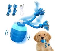FOLODA Smarted Interactively Dog Chasing Ball with Motion Three Speed Setting and Sounds Playbacks for Various Floor Electric Dog Toy