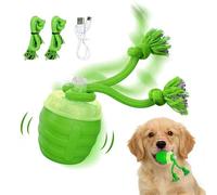 FOLODA Smarted Interactively Dog Chasing Ball with Motion Three Speed Setting and Sounds Playbacks for Various Floor Electric Dog Toy
