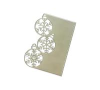 FOLODA Snowflake Carbon Steel Cutting Dies Embossing Tools for Scrapbooking Card Making Templates Carbon Steel Cutting Dies