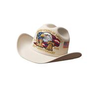 FOLODA Stylish Commemorative Hat Americans Independence Theme Decoration for Social Event and Holidays Independence Day Cowhand Hat