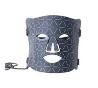 FOLOKE LED Light Therapy Mask for Skin Care - 630nm & 830nm Red Light Therapy, Home Use Facial & Body Beauty Device (Black)