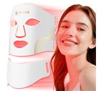 FOLOKE LED Light Therapy Mask Skin Care ，LEDs face mask & neck mask Red - Wavelength for Home Use - Advanced Skincare Made Easy(Snow White)