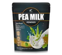 Folona Sugar Free Pea Milk Powder, Dairy Free Coffee Creamer.Perfect for Tea, Smoked and Cooking, Vegan, Keto, Paleo, 1 lb of Plant Based Milk with 7g of Pea Protein Per Serving, Shelf Stable.Non-GMO
