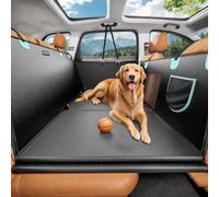 FOLPCZS Dog Car Seat Extender,For Seat Leon 2009-2020,Solid Bottom Hammock | Heavy Duty Dog Car Hammock, Solid Bottom Seat Extenders, Waterproof Faux Leather Pet Barrier, Easy Clean Back Seat Bridge