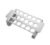 Folpus 18 Hole Chili Grill Rack Non-Stick Lightweight Portable Jalapeno Grill Rack Pepper Sturdy Stainless Steel for Cooking BBQ Baking