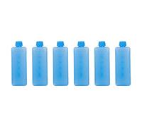 Folpus 6x Freezer Pack Freezer Portable Stay Frozen Cooling Elements Ice Packs for Hiking Picnic, 11.5cmx4cmx3cm