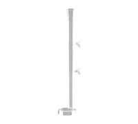 Folpus Aquarium Feeder Tube Transparent Feeding Tube Lightweight Easy to Use Shrimp Feeder Multiuse for Spiders Turtle, 35cm