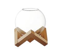 Folpus Cocktail Glass Cup Ball Shape Clear Glassware with Stand Drink Cup Easy to Clean Champagne Glasses Martini Glasses Accs for Wedding Gifts, 475mL