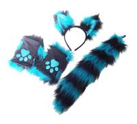 Folpus Fox Tail Costume Set | Plush Fox Cosplay Kit for Show