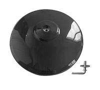 Folpus Pedestal Fan Base Floor Standing Round Base Replacement Portable Universal Oscillating Fan Chassis for Desktop Camping Living Room Home, black