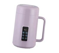 FolpusElectric Mini Stewpot 1L Portable Cooking Pot Ramen Machine Rice Cooker Multifunctional Electric Kettle for 1-2 Person Dorm Kitchen Camping, Purple