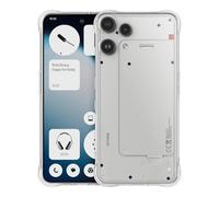 Foluu Crystal Clear Case for Nothing Phone 3A Lite, Reinforced Corners Scratch Resistant TPU Rubber Soft Skin Silicone Protective Cover for Nothing Phone 3A Lite 2025