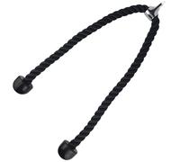 FOLUXING Long Tricep Rope for Home Gym Pulley System,46 Inch Rope Pull Down Attachment, Tricep Rope Cable Attachment, Tricep Pull Down Rope for Public Gym