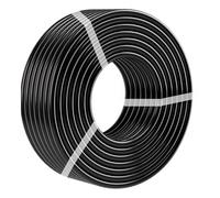 FOLUXING Upgraded 98.4Ft Fitness Pulley Cable, 30% Thickened & Smoother PU Coating, Universal Steel Cable Replacement for LAT Pulley Machine, Home Gym Accessories (1/4"/6mm Thick)