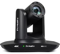 FoMaKo 4K HDMI PTZ Camera NDI AI Auto-Tracking(Gen 3), NDI HX3 Certified, 20X Optical Zoom,USB 3.0 LAN HDMI PTZ Camera 4K for Church, Worship, Education, Conferences,(NDI License Included), K20UH