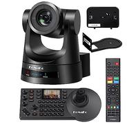 FoMaKo HDMI PTZ Camera Kits Bundle, 30x Optical Zoom, True to Life Colors, PoE, HDMI PTZ Camera for Church Services Worship Education vMix OBS Wirecast (FMK30SDI+KC608 Pro)