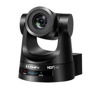FoMaKo NDI PTZ Camera, AI Auto-Tracking Gen 3, 20x Optical Zoom HDMI PTZ Camera for Church Worship Education Events (NDI HX3 Certified)(KN20A Pro Black)