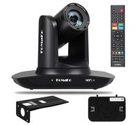 FoMaKo NDI PTZ Camera,AI Auto-Tracking Gen 3, 30x Optical Zoom IP USB3.0 HDMI PTZ Camera for Church Services Worship Education (NDI 6 & NDI HX3 Certified) FMK30UH NDI-B Black
