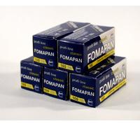 Fomapan 100asa Black and White 120 Roll Film 5 Pack