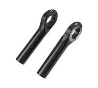 FOMAS Bike Handlebar Ends 22.2mm (Black, 22.2 mm)