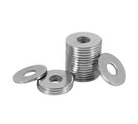 FOMGIIN Flat Penny Washer M6 x 18mm, A2 304 Stainless Steel Washers, Flat Repair Washer, Large Metal Washers, Round Washers for Screws & Bolts (Pack of 100)