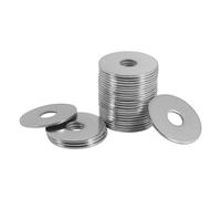 FOMGIIN Flat Penny Washer M8 x 30mm, A2 304 Stainless Steel Washers, Flat Repair Washer, Large Metal Washers, Round Washers for Screws & Bolts (Pack of 20)