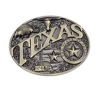 fomissky-sisa Fomissky Longhorn Texas Belt Buckle Men, Novelty Country Western Cowboy Belt Buckles Big, Oval Texas, Average