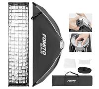 FOMITO 47.2"/120cm Octagonal Softbox, Quick Release Bowens Mount Softbox with Honeycomb Grid, Light Diffusers, Bag for Godox SL-60W SL60IID SL150R SL300R (12 * 47inch/30 * 120cm)