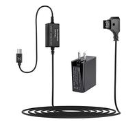 FOMITO Type-C to D-tap P-tap Power Cable for V-Mount, Gold Mount Battery, Camcorder