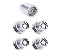 FOMIUZY Car Wheel Lock Lug Nut Set M12 x 1.5 for Anti Theft Compatible with Toyota Camry Tacoma Corolla Highlander Avalon RAV4 Sienna Venza Celica Prius Matrix CHR Mirai Lexus Replace 00276-00900