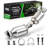 FOMIUZY High Flow Front Catalytic Converter Kit Direct-Fit Toyota Prius 2010 2011 2012 2013 2014 2015 1.8L Replace 16649(EPA Compliant)
