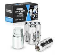FOMIUZY Wheel Lock Lug Nuts Set M14 x 1.5 Anti-Theft Fit Chevrolet Silverado Tahoe Suburban Avalanche Cadillac Escalade GMC Sierra Yukon XL Canyon Acadia Tesla 3Y X S Ford Excursion & Other