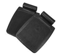 FOMIYES 1 Pair Universal Plastic Wheelchair Footrest, Replacement Leg Rests with 0.7" Mounting Hole for Transport Chairs and Mobility Scooters, Sturdy Foot Rest Pads for Mobility Aid