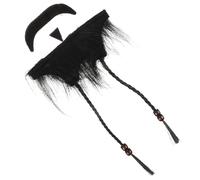 FOMIYES 1 Set Fake Beard Accessories for Cosplay Realistic Pirate Beard for Halloween Costume Party Decorative Facial Hair for Men